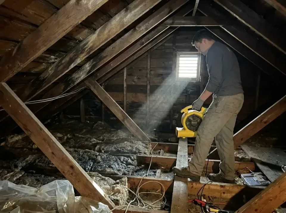 attic-water-damage-drying-proc-007 — frequently asked questions, Emergency Water Extraction & 24/7 Flood Response in Newcast…